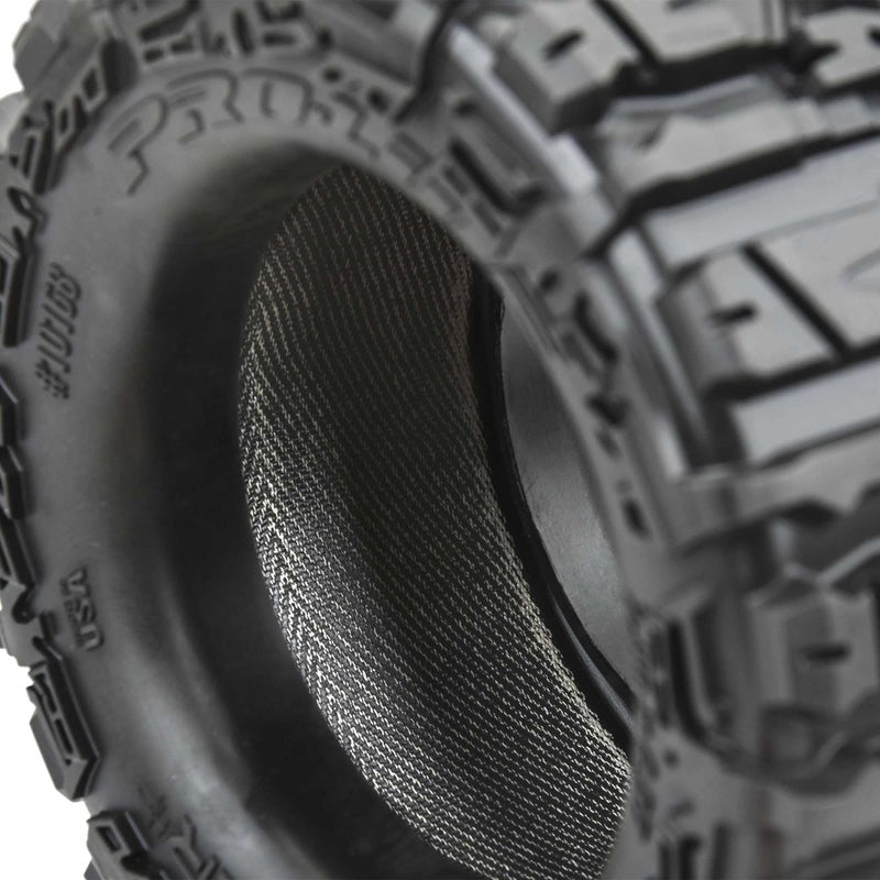 Pro-line Racing Trencher HP 2.8 Belted Tires MTD Raid 6x30 WhlsF/R PRO1016810 RC Tire - Image 3